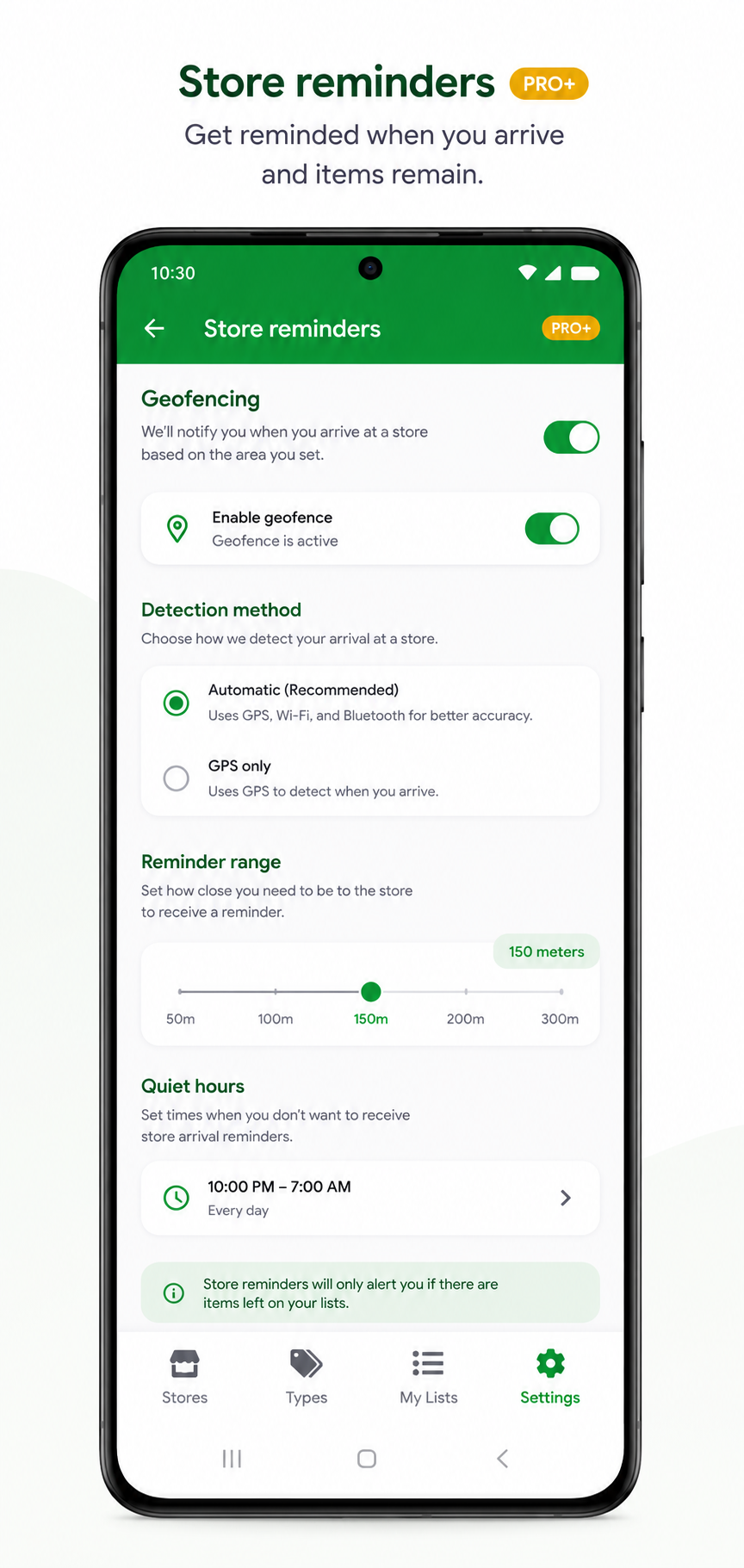 ShopMate home-screen widget
